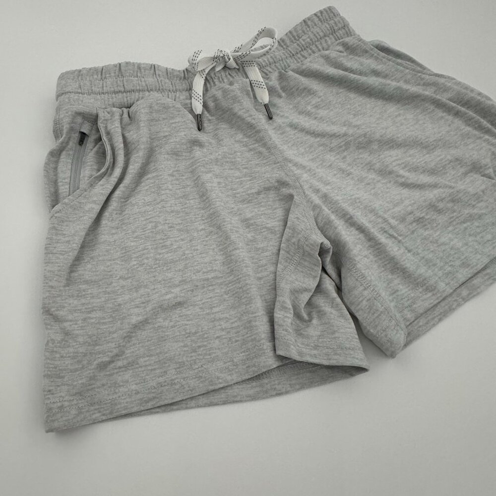 NEW Pacific Trail Women's Cozy Shorts Security Zippered Pocket Elastic Waist